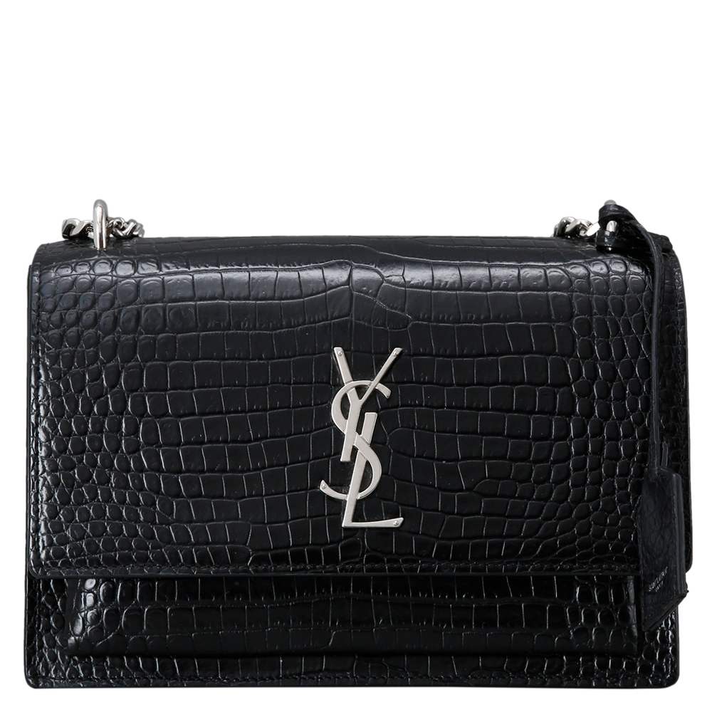 Yves Saint Laurent(USED)생로랑 선셋 블랙 미듐