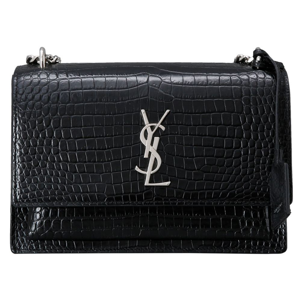Yves Saint Laurent(USED)생로랑 선셋 블랙 미듐
