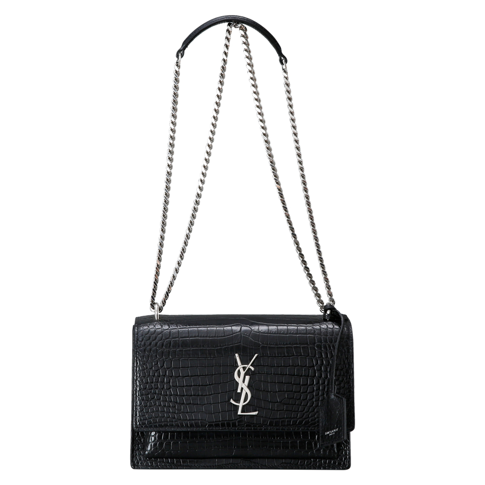 Yves Saint Laurent(USED)생로랑 선셋 블랙 미듐