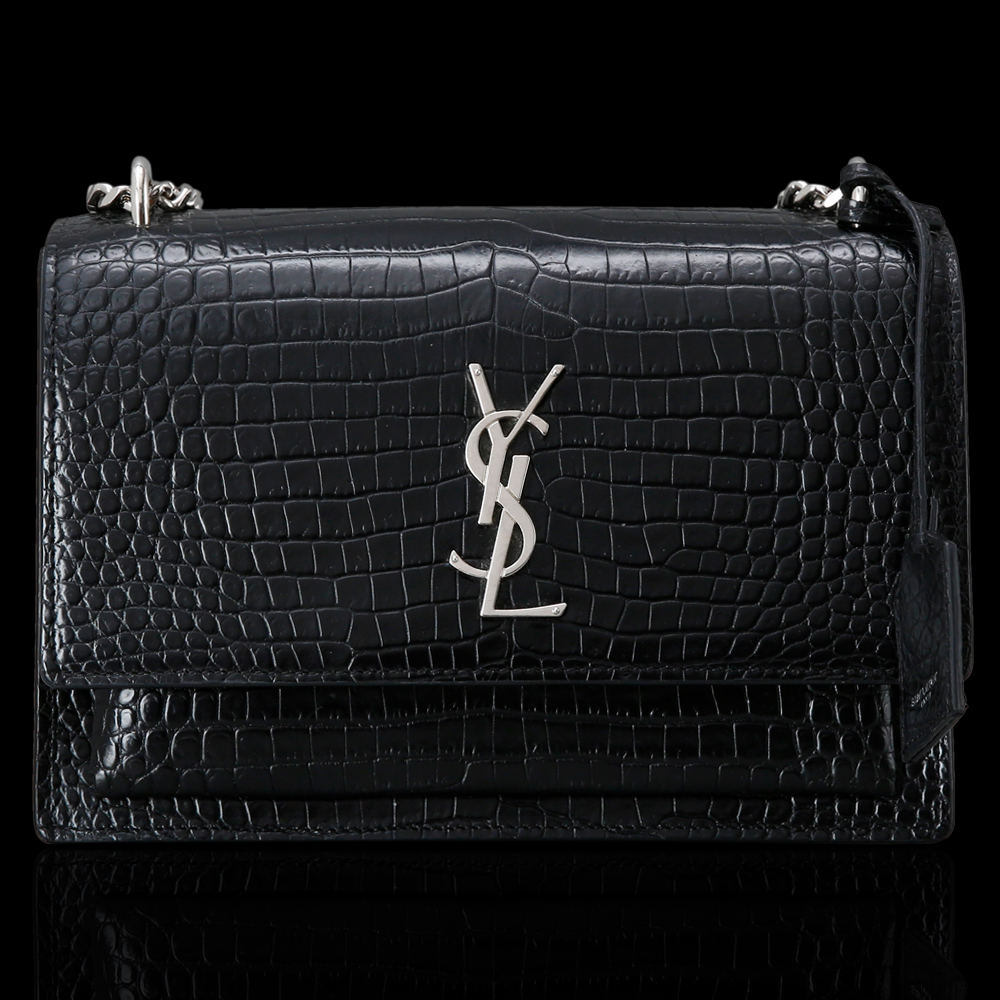 Yves Saint Laurent(USED)생로랑 선셋 블랙 미듐