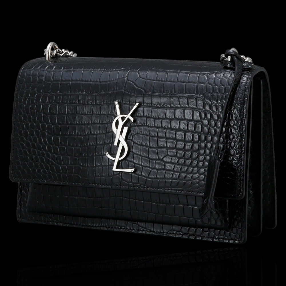 Yves Saint Laurent(USED)생로랑 선셋 블랙 미듐