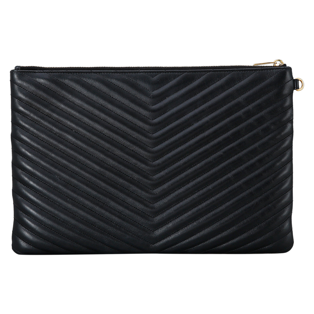 Yves Saint Laurent(USED)생로랑 모노그램 쉐브론 클러치