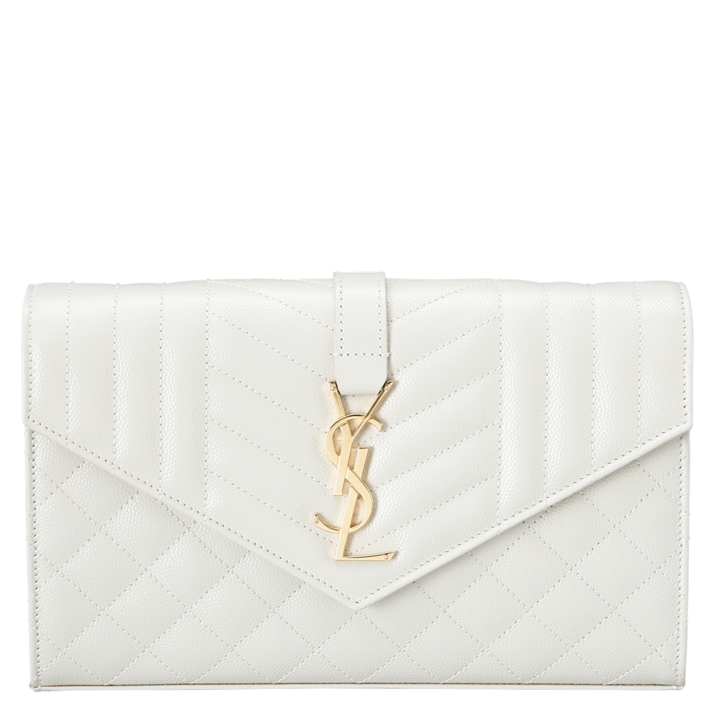 Yves Saint Laurent(USED) 생로랑 엔벨로프 체인 숄더백