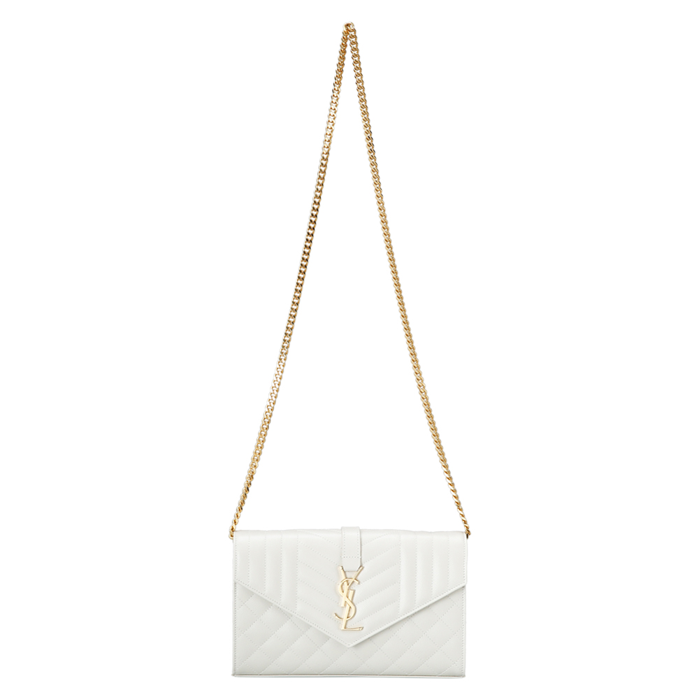 Yves Saint Laurent(USED) 생로랑 엔벨로프 체인 숄더백