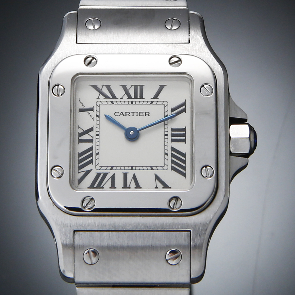 CARTIER(USED)까르띠에 산토스 갈베 스틸 스몰