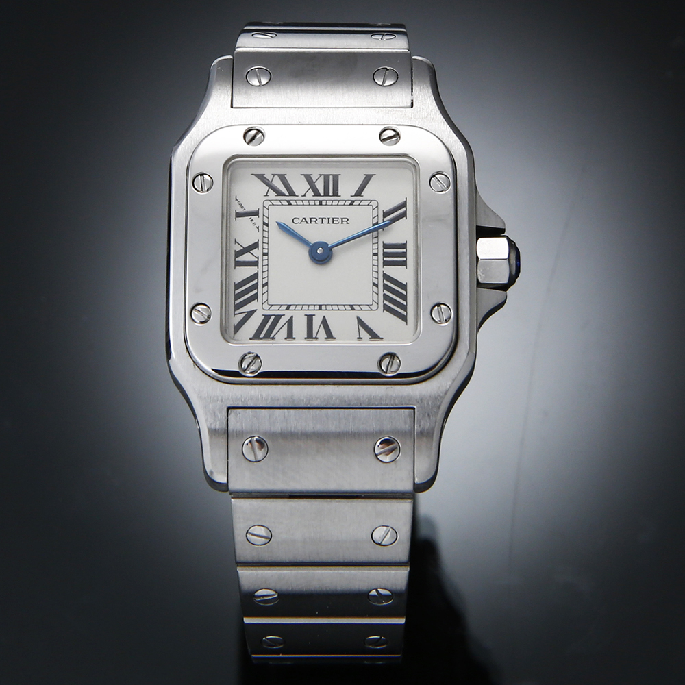 CARTIER(USED)까르띠에 산토스 갈베 스틸 스몰