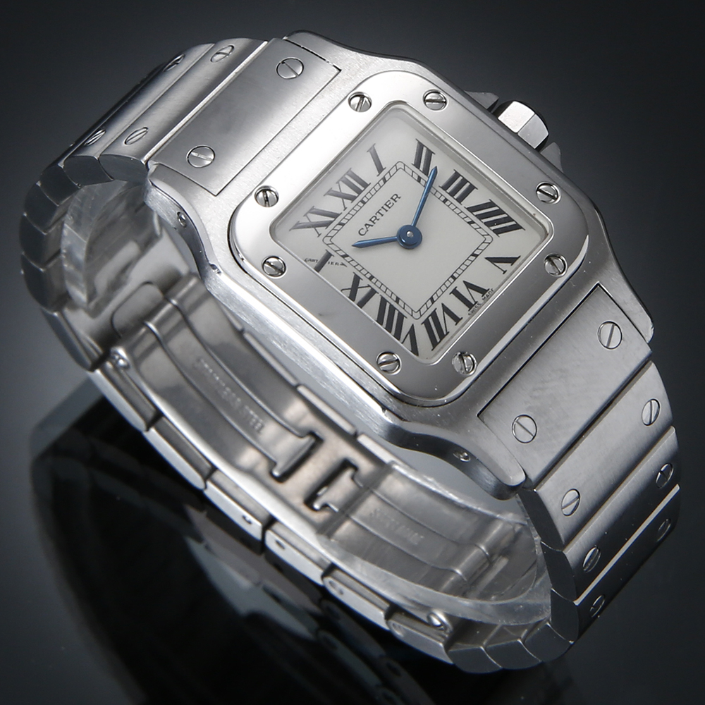 CARTIER(USED)까르띠에 산토스 갈베 스틸 스몰