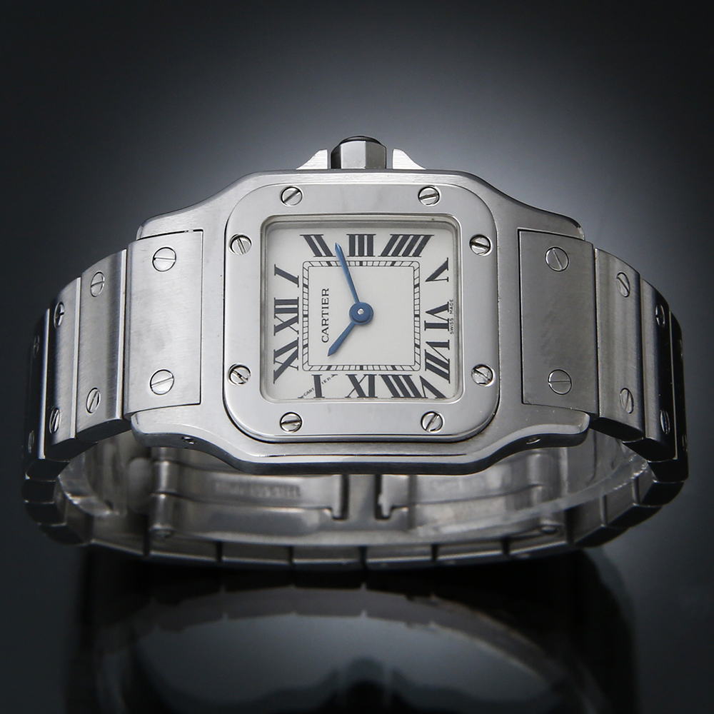 CARTIER(USED)까르띠에 산토스 갈베 스틸 스몰