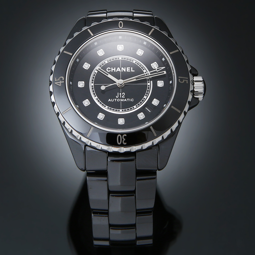 CHANEL(USED)샤넬 J12 블랙 세라믹 12포인트