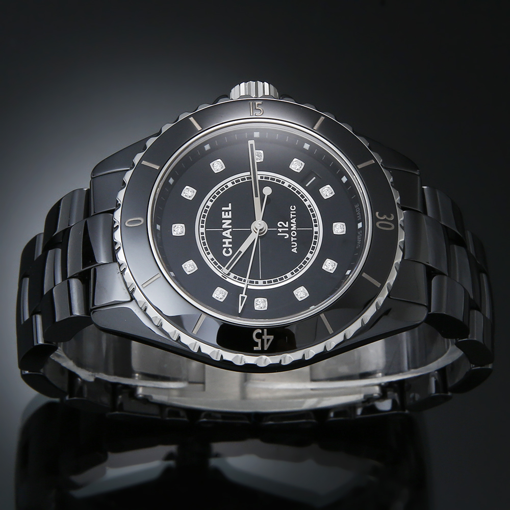 CHANEL(USED)샤넬 J12 블랙 세라믹 12포인트
