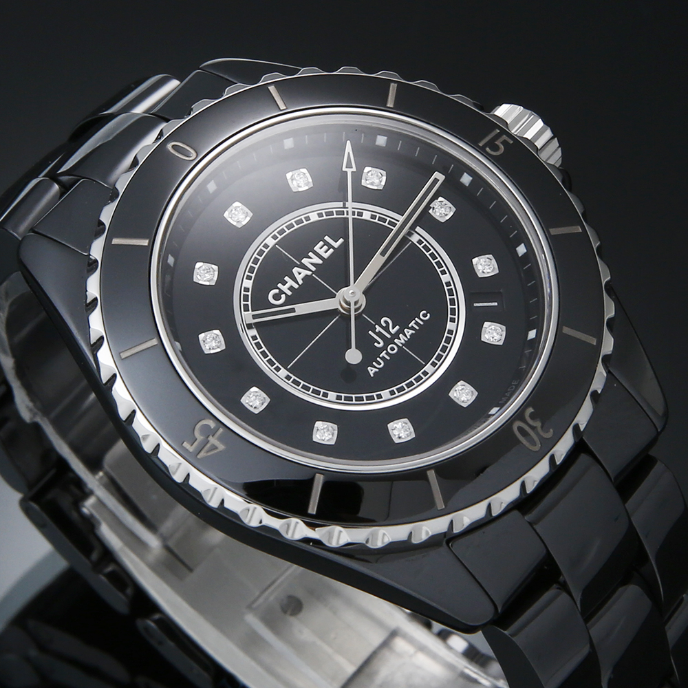 CHANEL(USED)샤넬 J12 블랙 세라믹 12포인트
