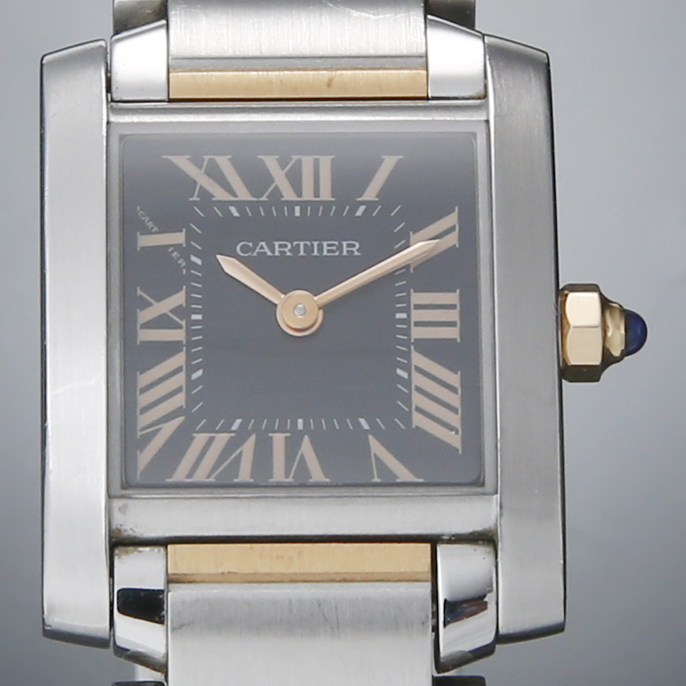 CARTIER(USED)까르띠에 탱크 프랑세스 콤비 스몰