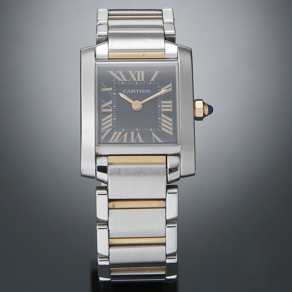 CARTIER(USED)까르띠에 탱크 프랑세스 콤비 스몰