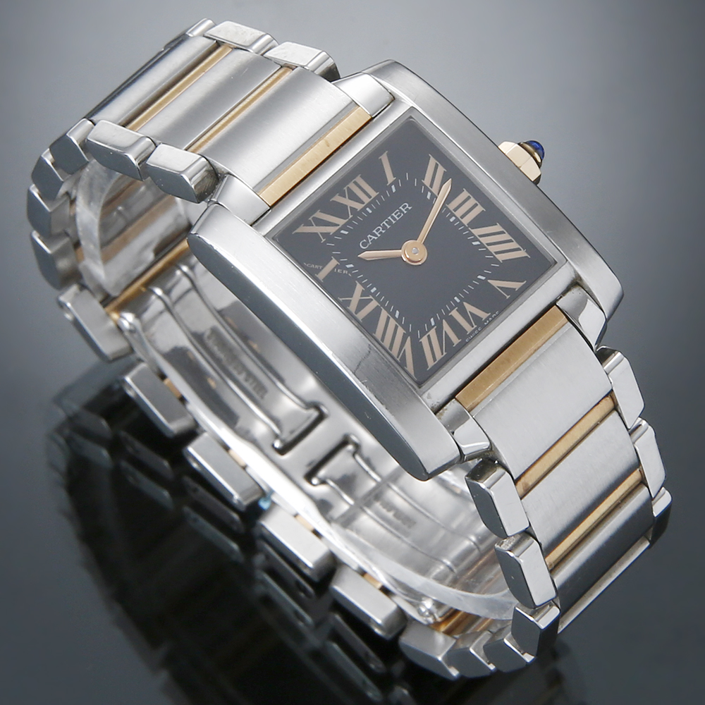 CARTIER(USED)까르띠에 탱크 프랑세스 콤비 스몰