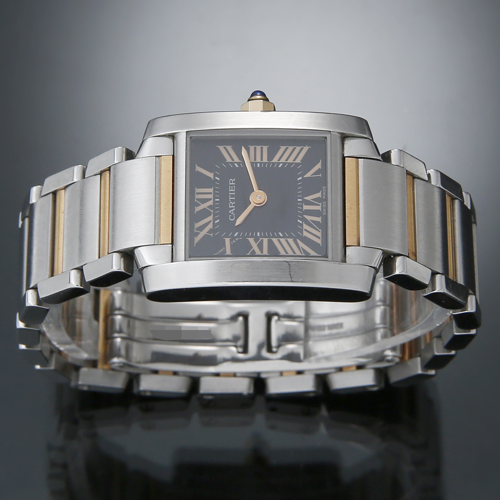 CARTIER(USED)까르띠에 탱크 프랑세스 콤비 스몰