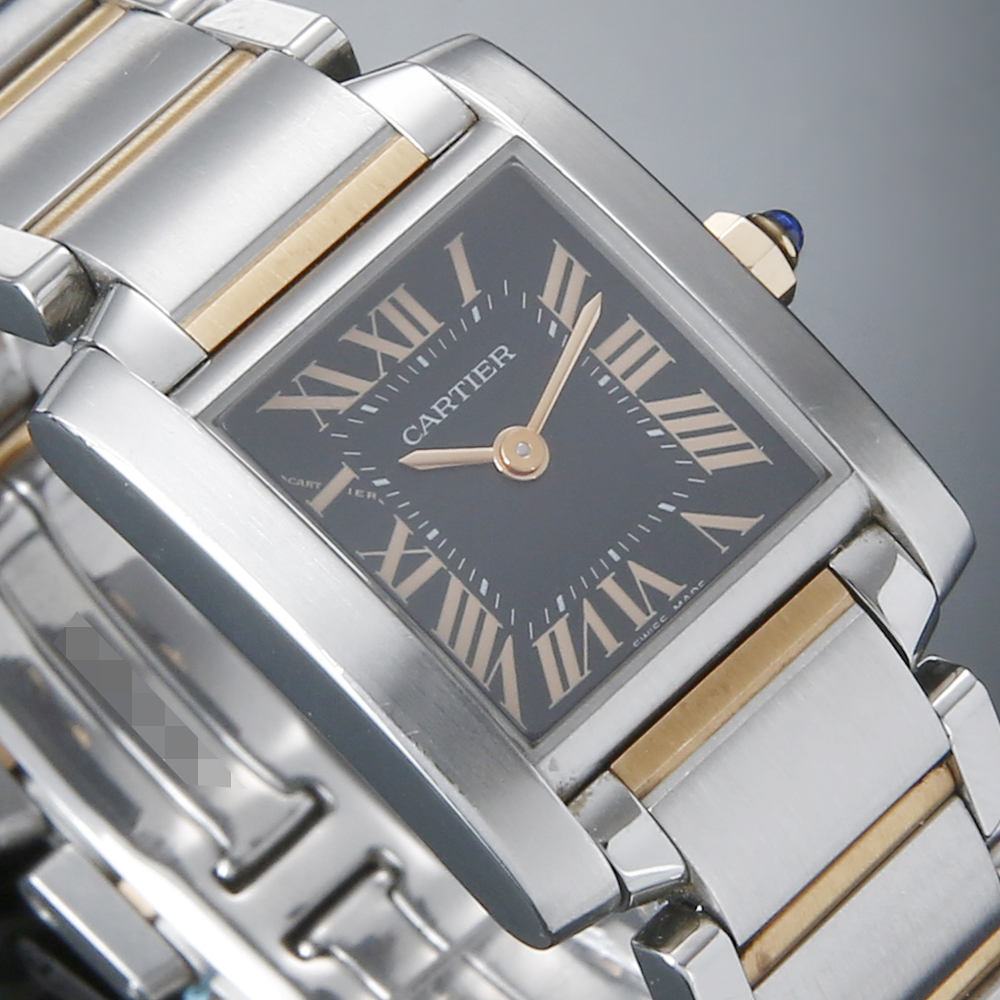 CARTIER(USED)까르띠에 탱크 프랑세스 콤비 스몰