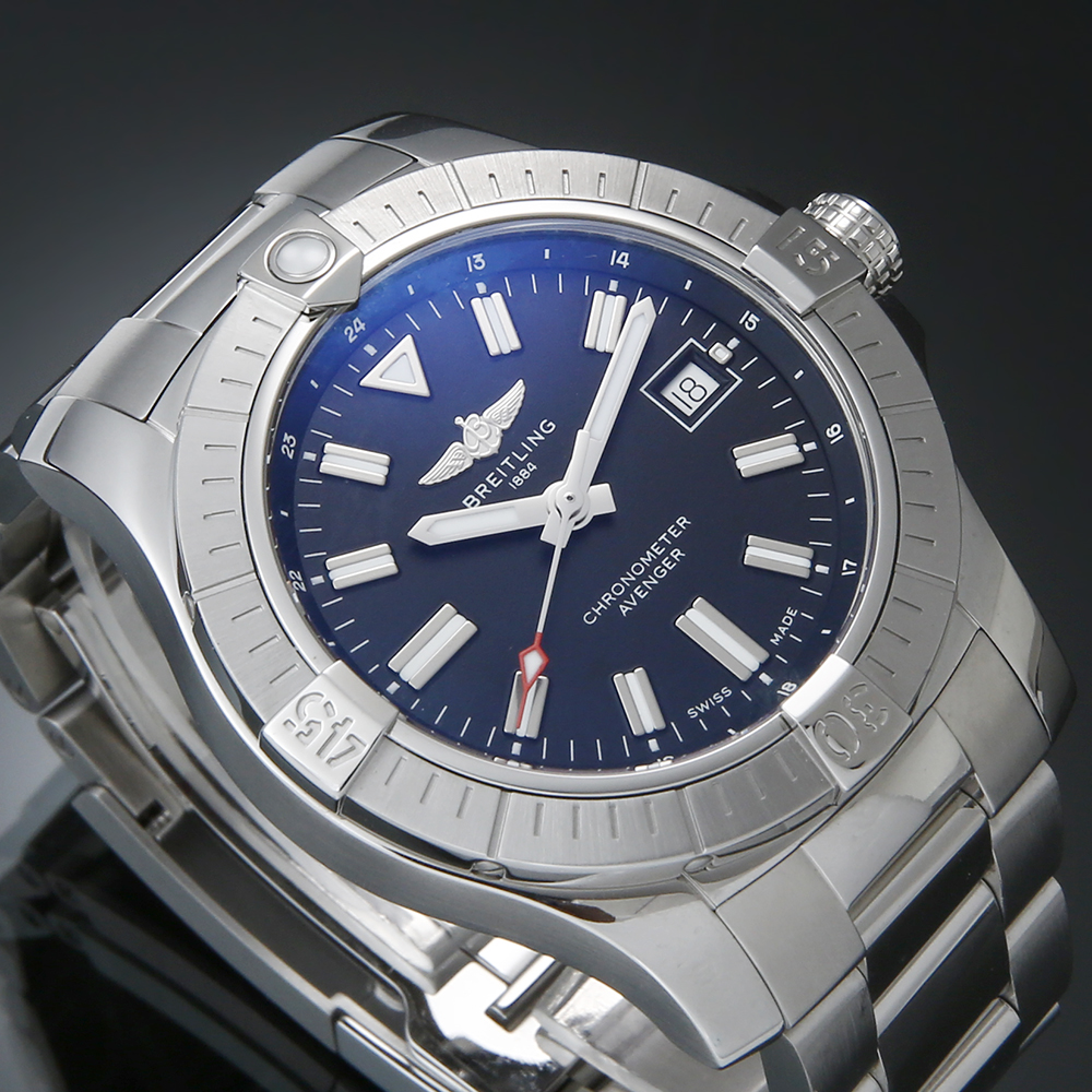 BREITLING(USED)브라이틀링 어벤저 GMT A17318