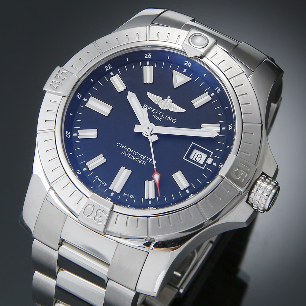 BREITLING(USED)브라이틀링 어벤저 GMT A17318