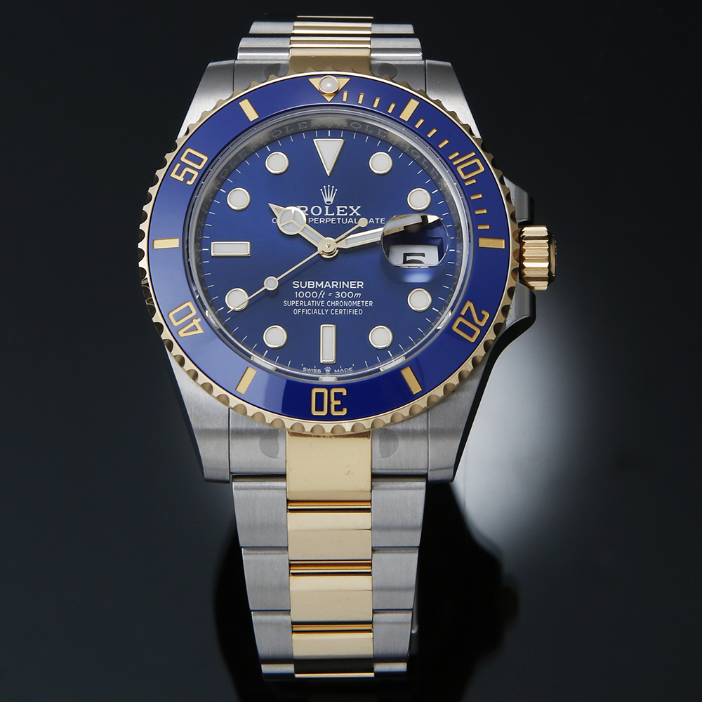 ROLEX(USED)로렉스 서브마리너 콤비 청판 126613LB