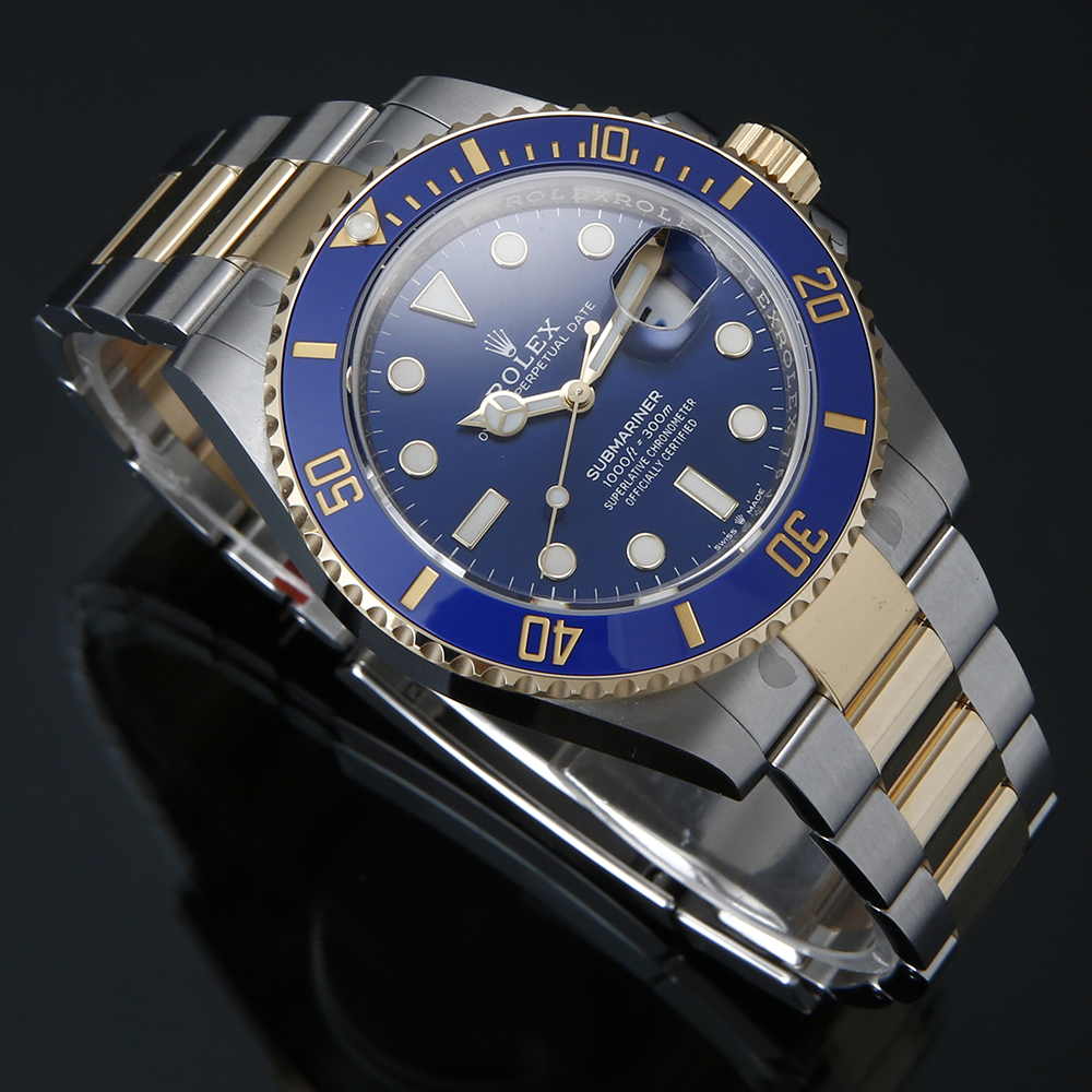 ROLEX(USED)로렉스 서브마리너 콤비 청판 126613LB