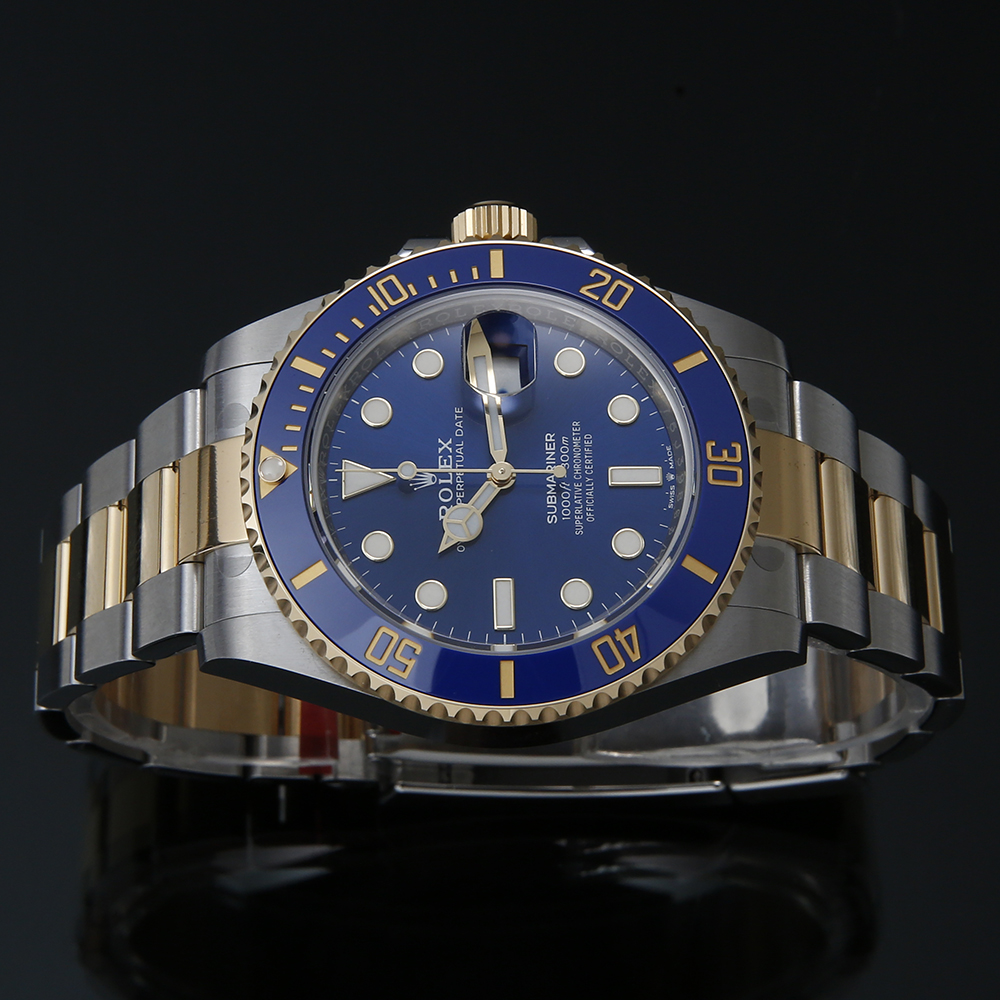 ROLEX(USED)로렉스 서브마리너 콤비 청판 126613LB