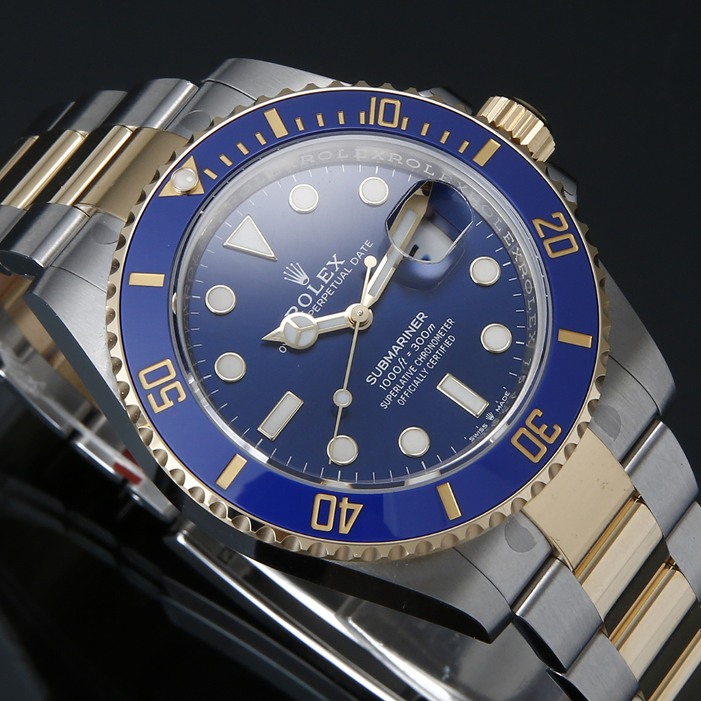 ROLEX(USED)로렉스 서브마리너 콤비 청판 126613LB