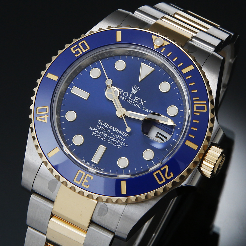 ROLEX(USED)로렉스 서브마리너 콤비 청판 126613LB