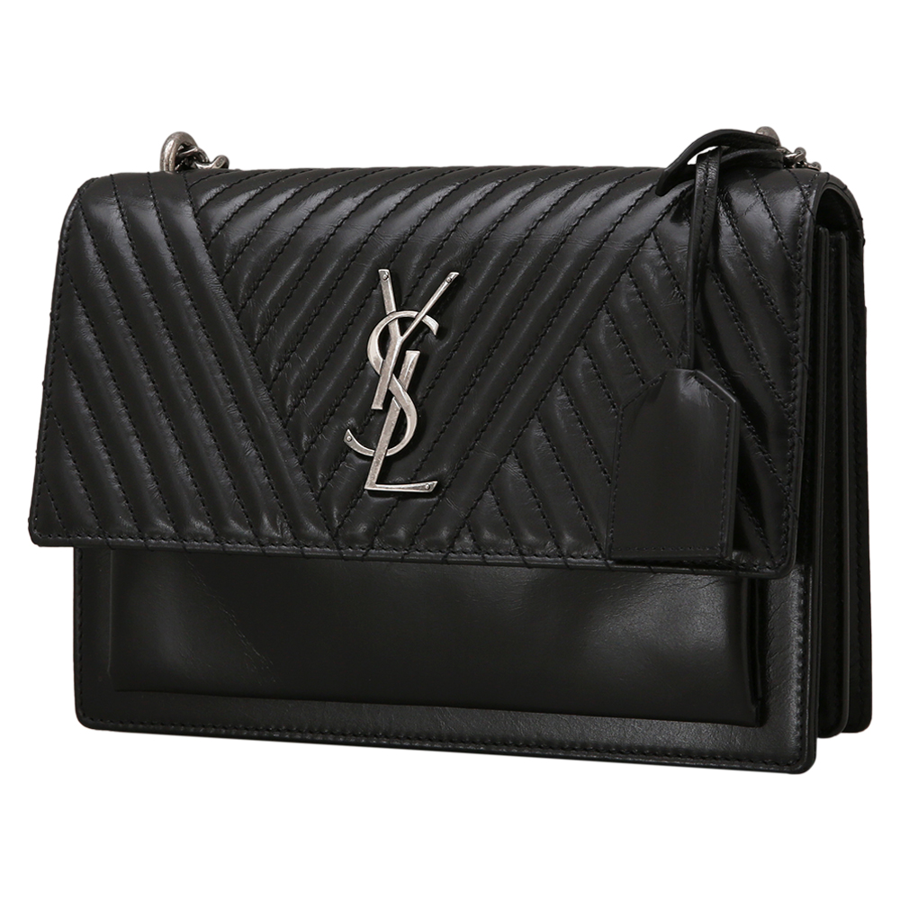 Yves Saint Laurent(USED)생로랑 선셋 블랙 미듐