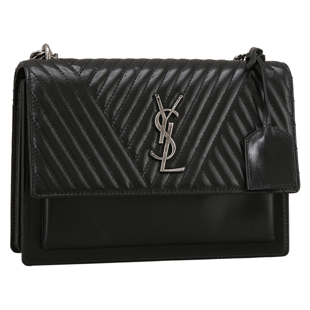 Yves Saint Laurent(USED)생로랑 선셋 블랙 미듐