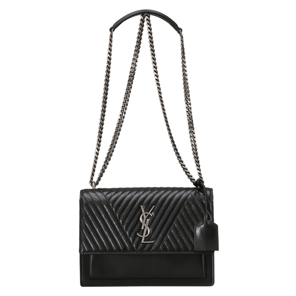 Yves Saint Laurent(USED)생로랑 선셋 블랙 미듐