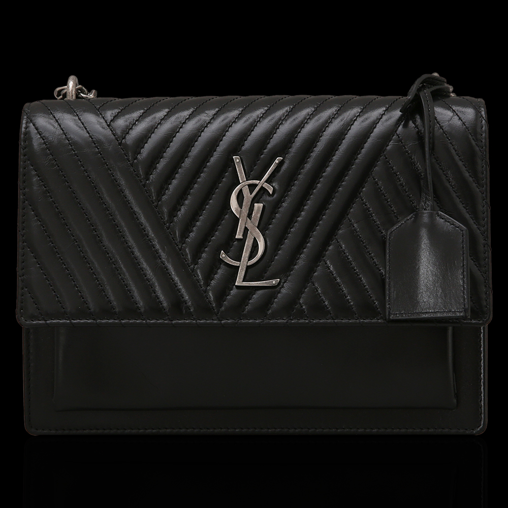 Yves Saint Laurent(USED)생로랑 선셋 블랙 미듐
