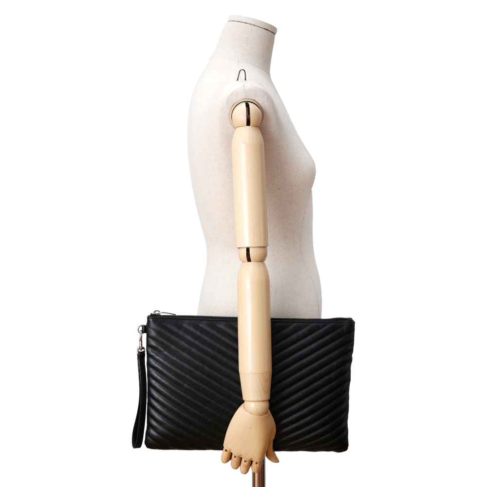 Yves Saint Laurent(USED)생로랑 모노그램 쉐브론 클러치