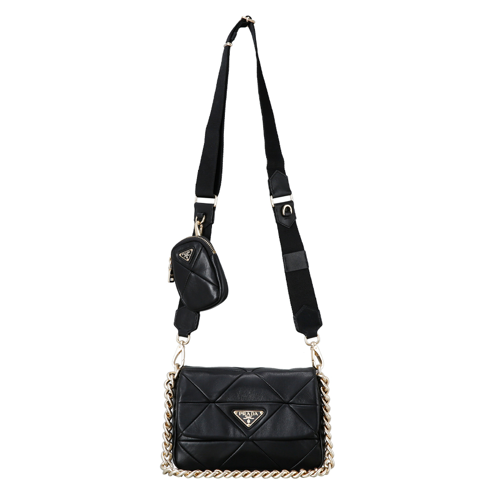 PRADA(USED)프라다 1BD291 나파 패치워크 숄더백