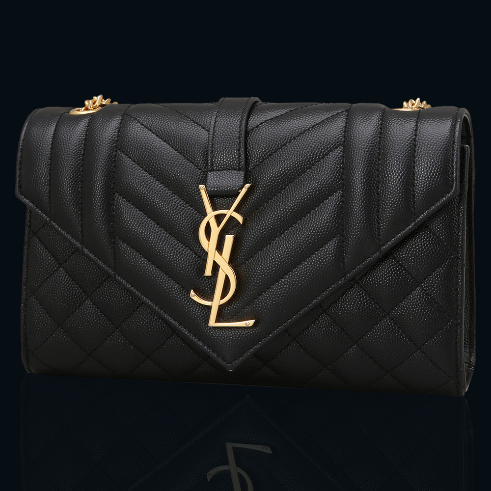 Yves Saint Laurent(USED) 생로랑 엔벨로프 체인 숄더백