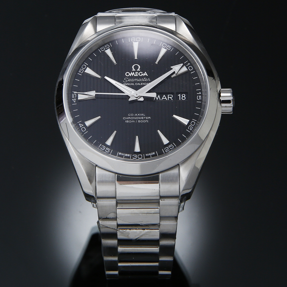 OMEGA(USED)오메가 씨마스터 아쿠아테라 애뉴얼 캘린더