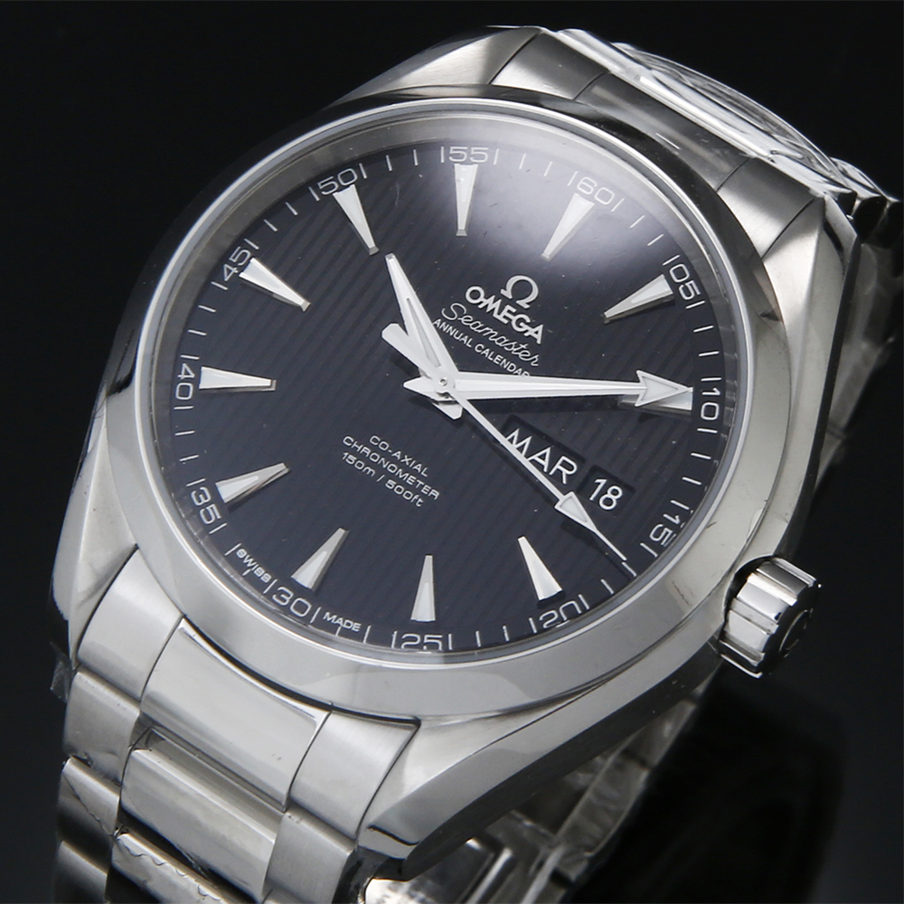 OMEGA(USED)오메가 씨마스터 아쿠아테라 애뉴얼 캘린더