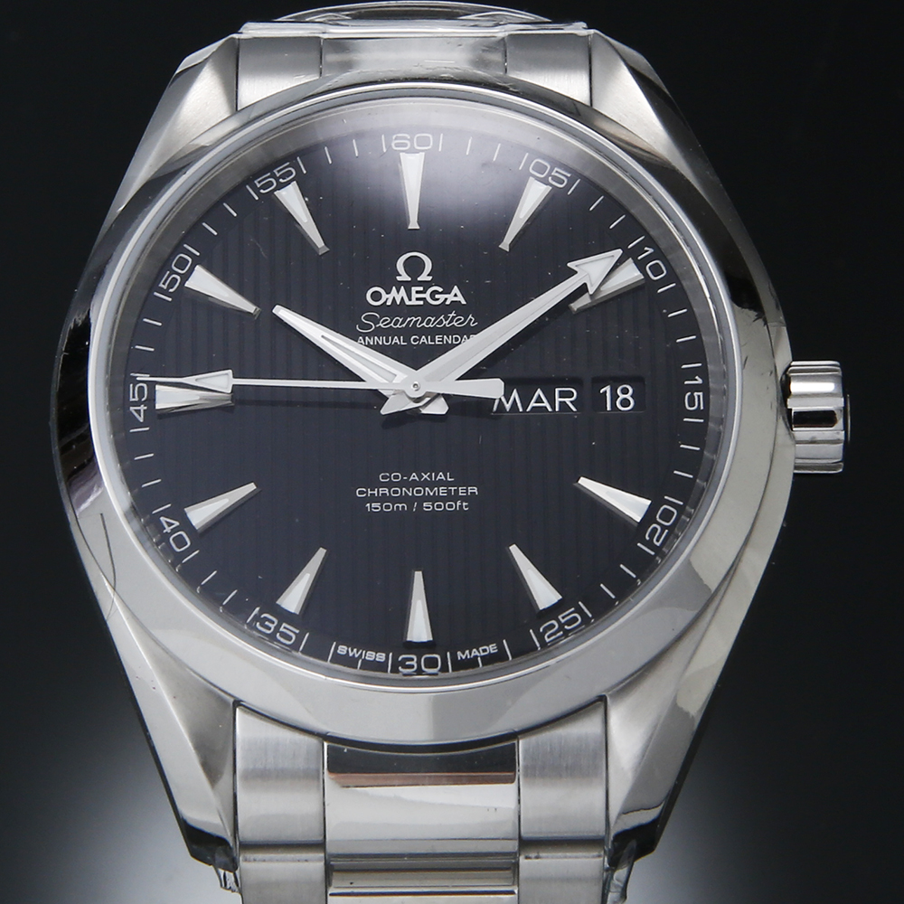 OMEGA(USED)오메가 씨마스터 아쿠아테라 애뉴얼 캘린더