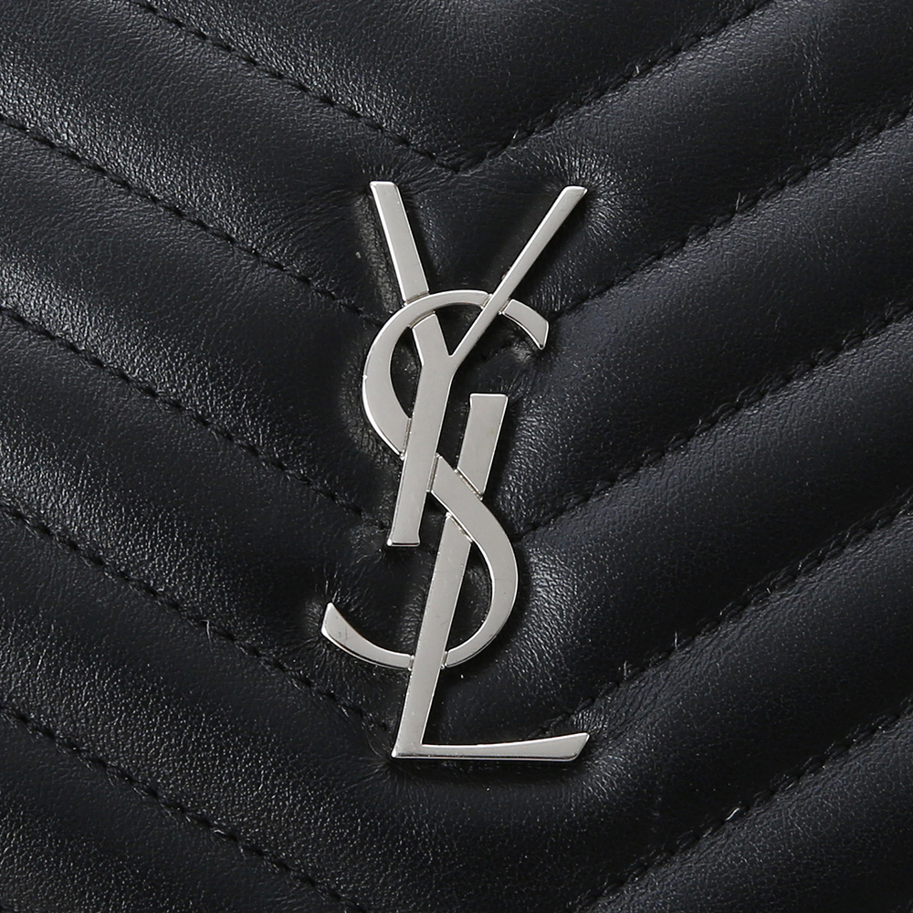Yves Saint Laurent(USED)생로랑 모노그램 쉐브론 클러치