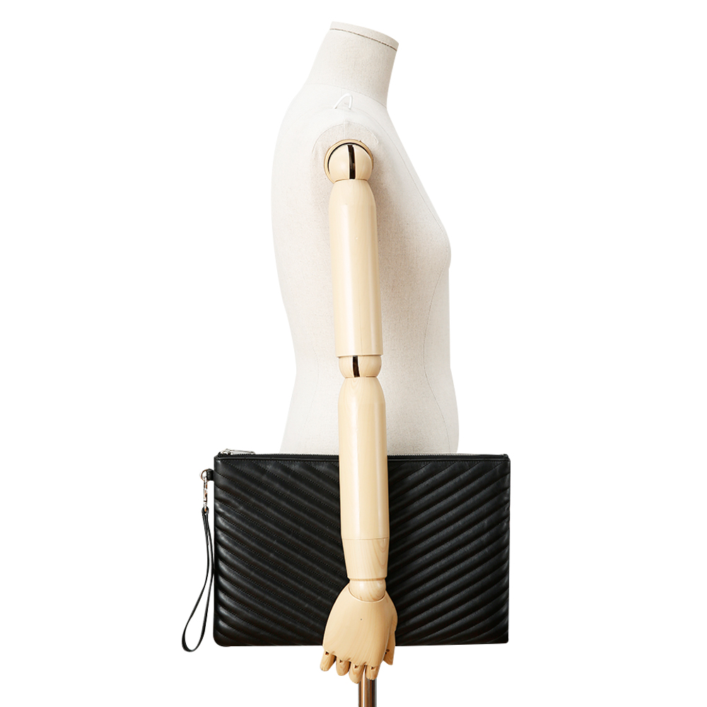 Yves Saint Laurent(USED)생로랑 모노그램 쉐브론 클러치