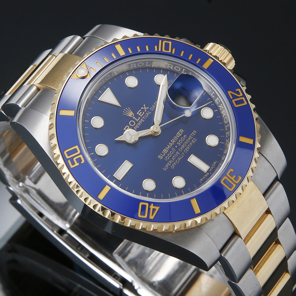 ROLEX(USED)로렉스 서브마리너 콤비 청판 116613LB