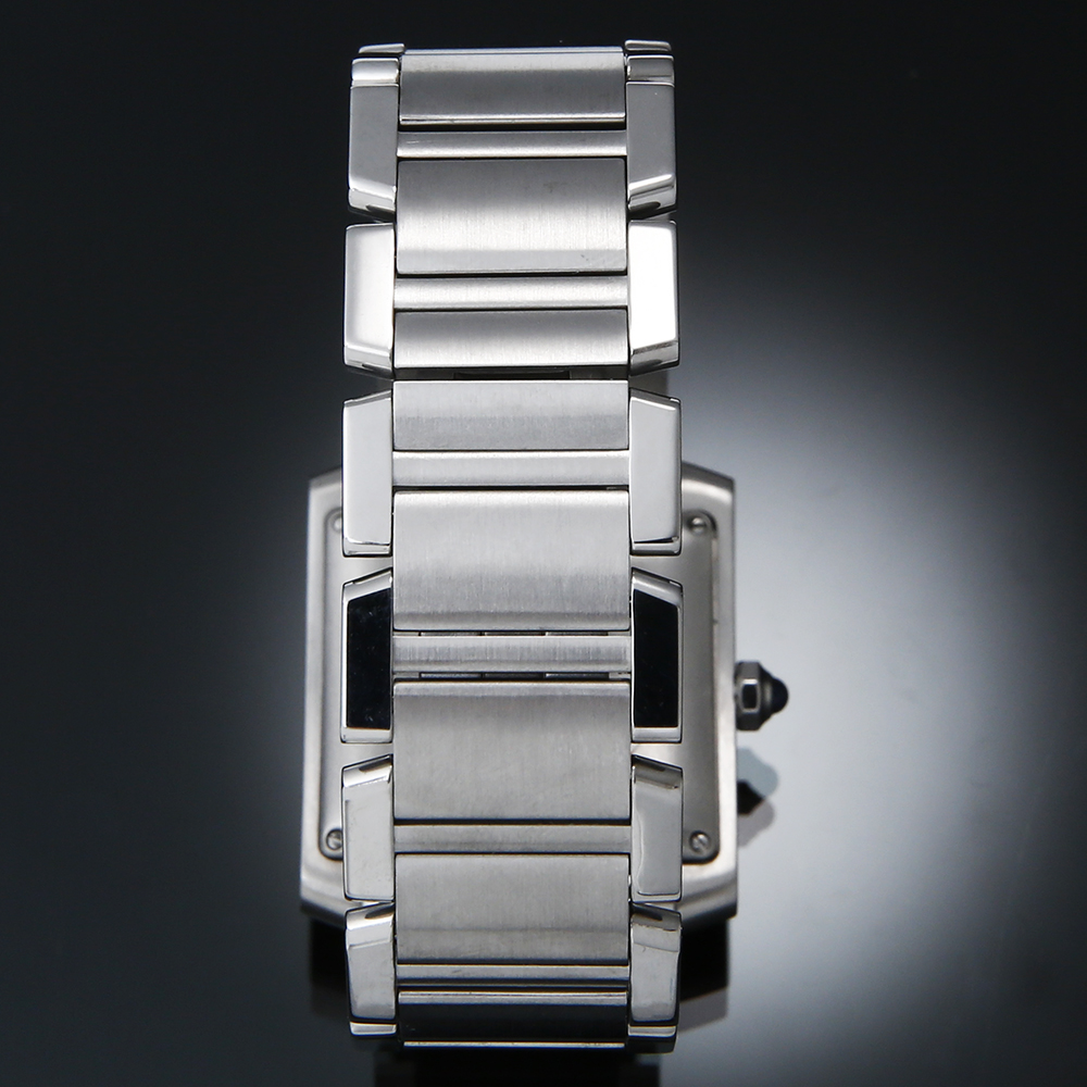 CARTIER(USED)까르띠에 탱크 프랑세스 스틸 라지 오토