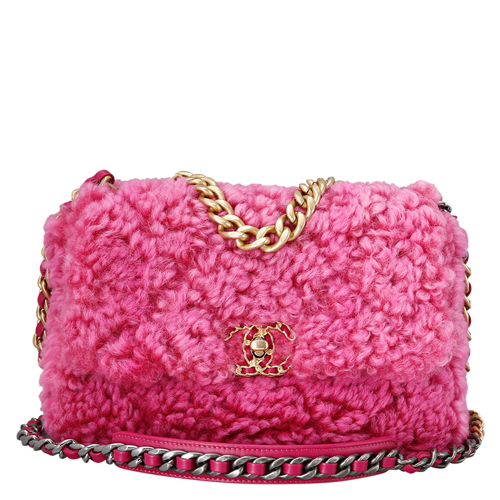 CHANEL(USED)샤넬 19 플랩백 핑크