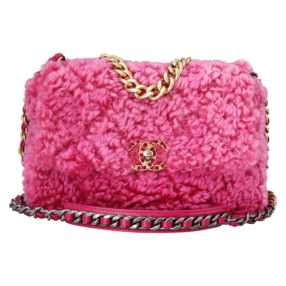 CHANEL(USED)샤넬 19 플랩백 핑크