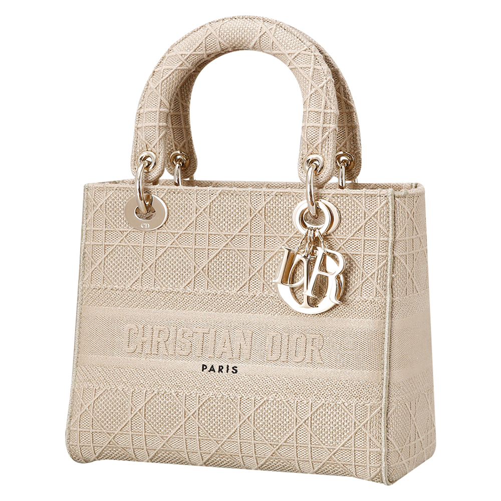 CHRISTIAN DIOR(USED)크리스찬디올 오블리크 레이디디올 미듐