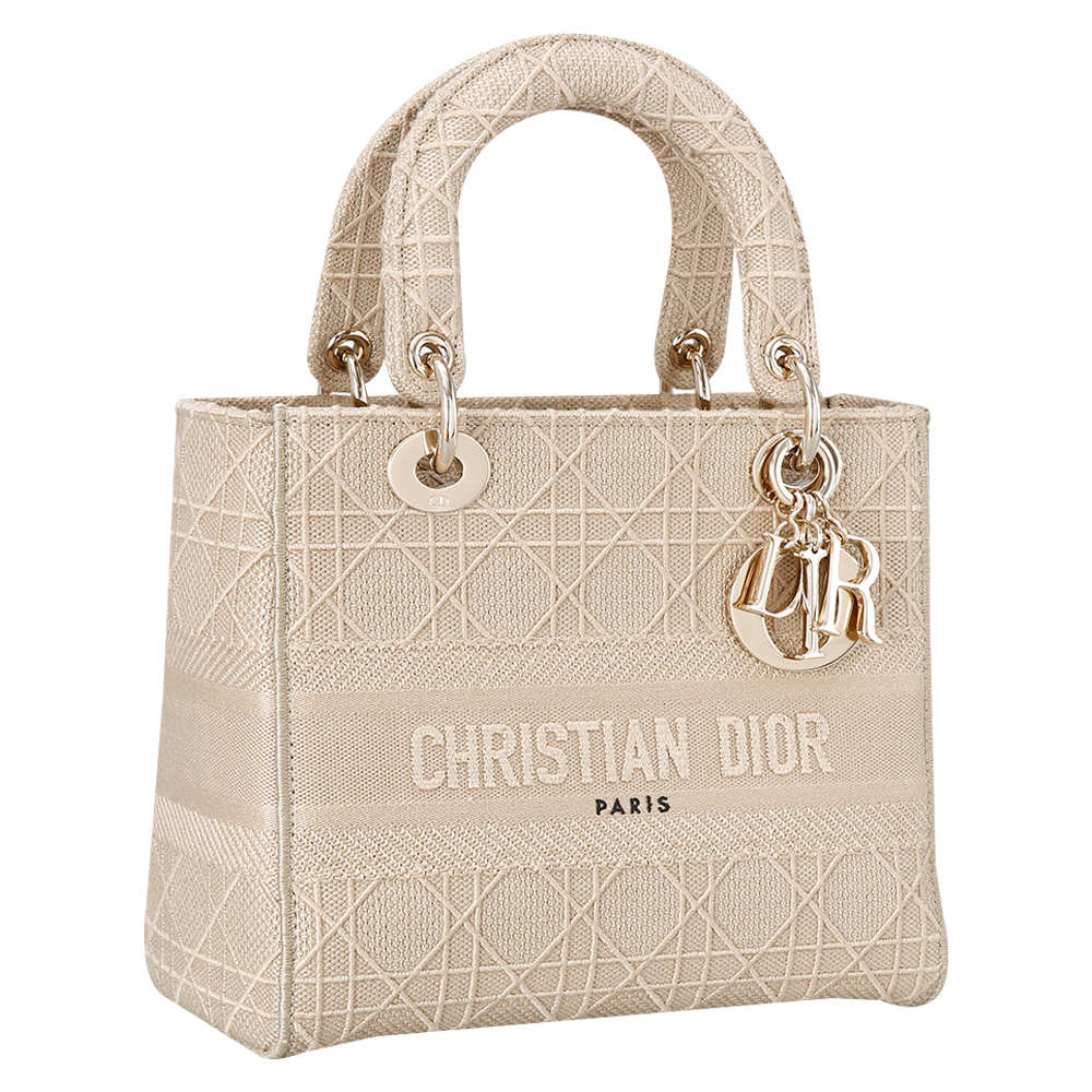 CHRISTIAN DIOR(USED)크리스찬디올 오블리크 레이디디올 미듐