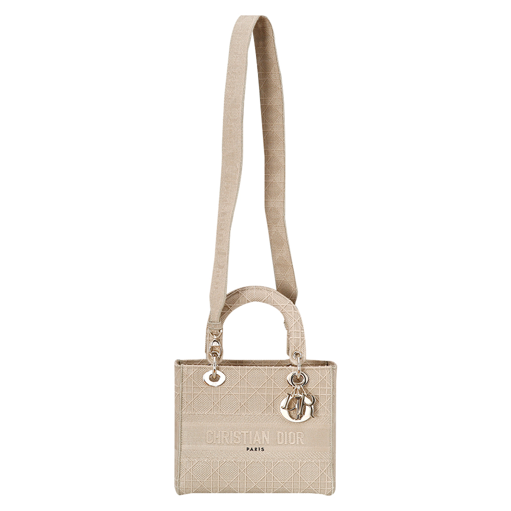 CHRISTIAN DIOR(USED)크리스찬디올 오블리크 레이디디올 미듐
