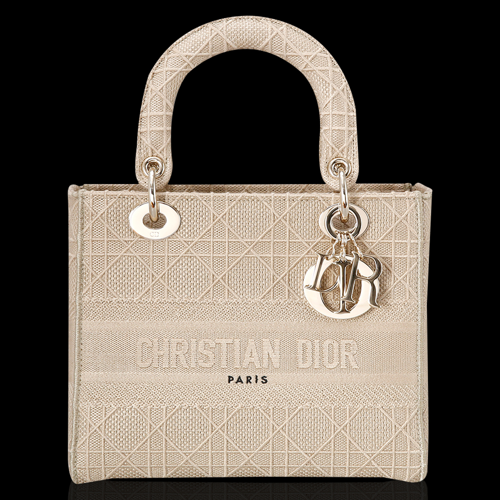 CHRISTIAN DIOR(USED)크리스찬디올 오블리크 레이디디올 미듐