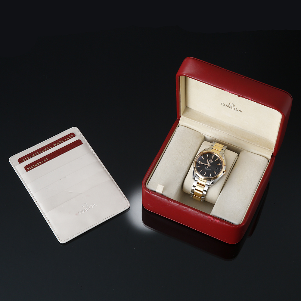 OMEGA(USED)오메가 씨마스터 아쿠아테라 콤비