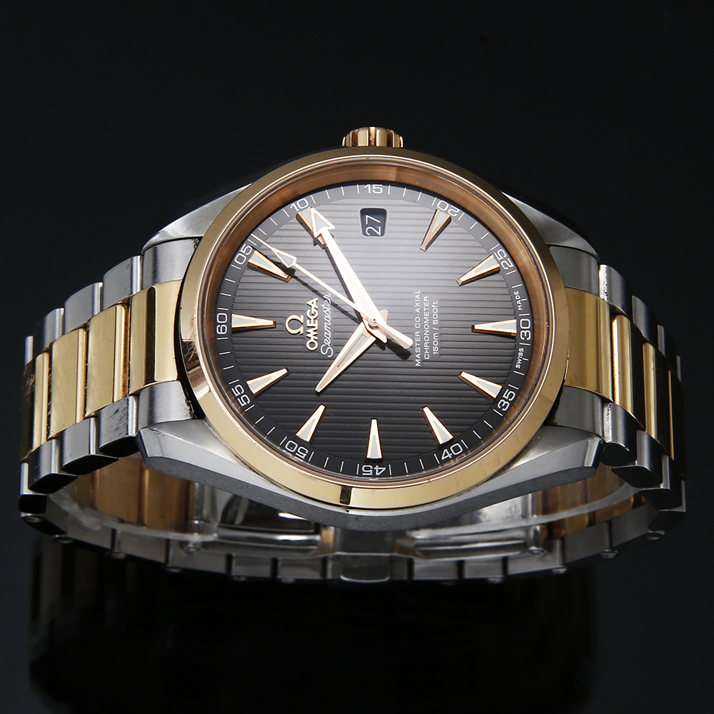 OMEGA(USED)오메가 씨마스터 아쿠아테라 콤비