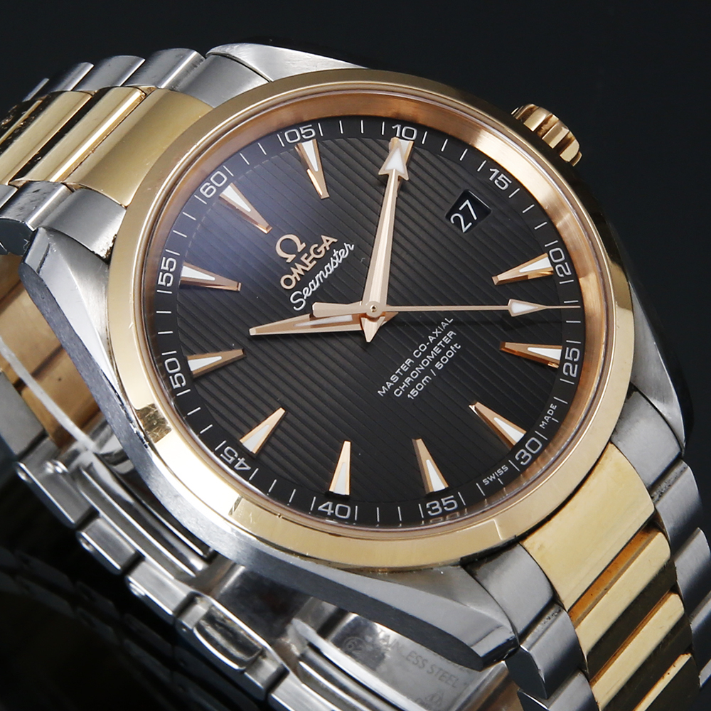 OMEGA(USED)오메가 씨마스터 아쿠아테라 콤비